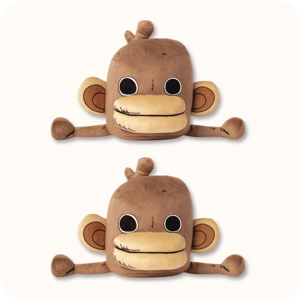 Onkey Plush 2PCS Onkey Plush 2PCS