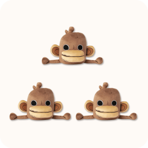 Onkey Plush 3PCS