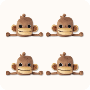 Onkey Plush 4PCS